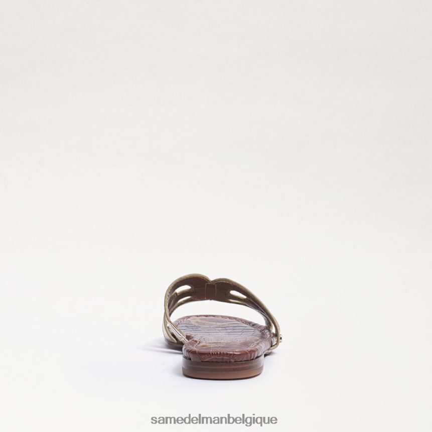 sandale à enfiler baie Sam Edelman femmes or fondu JZ0XZ015 chaussure