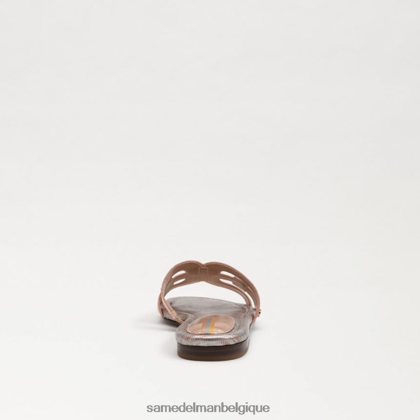sandale à enfiler baie Sam Edelman femmes or rose JZ0XZ017 chaussure