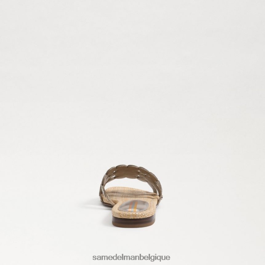 sandale à enfiler bay marche Sam Edelman femmes feuille d'or JZ0XZ0607 chaussure