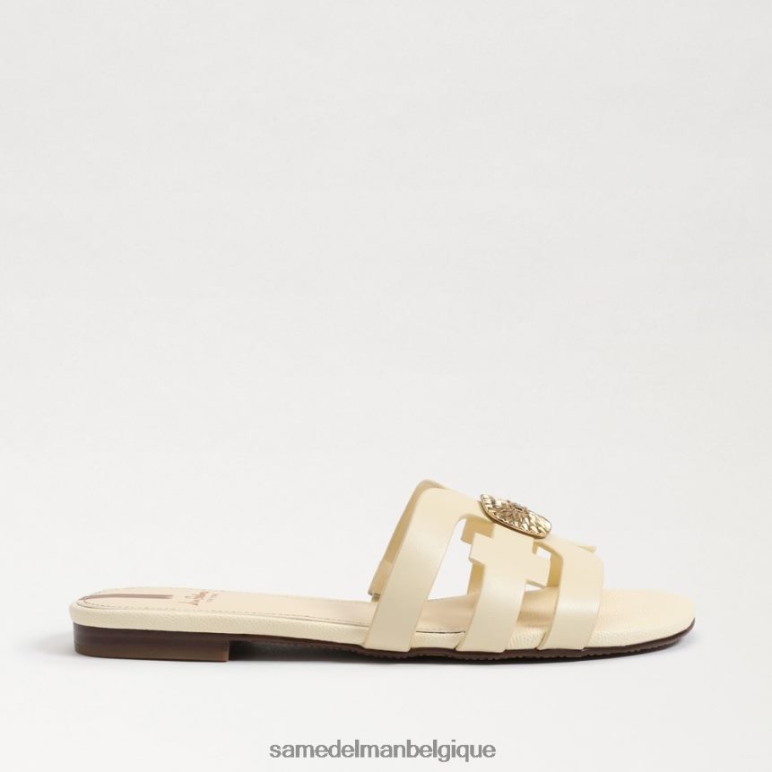 sandale à enfiler bay radiant Sam Edelman femmes blé blanchi JZ0XZ0579 chaussure