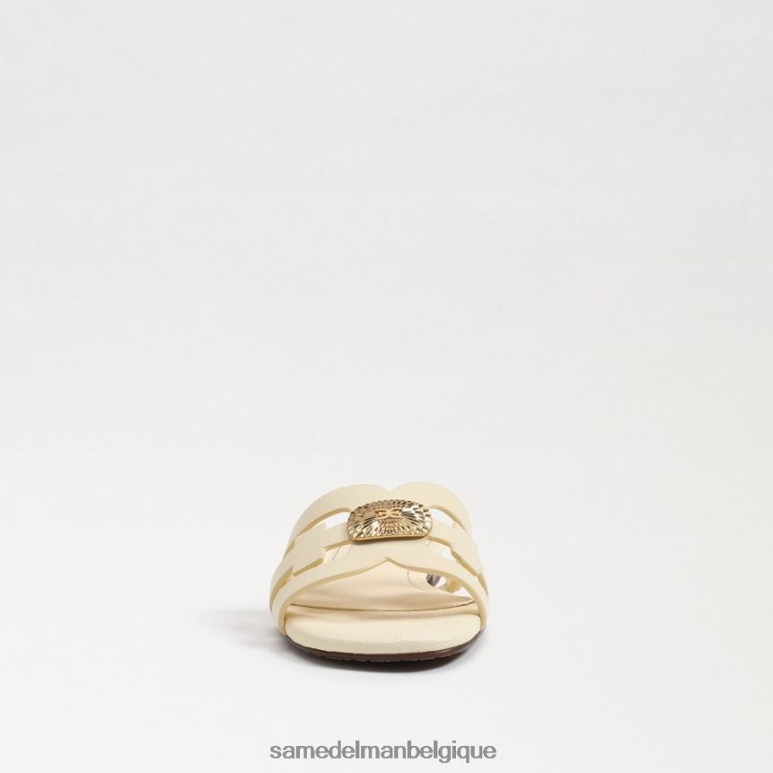 sandale à enfiler bay radiant Sam Edelman femmes blé blanchi JZ0XZ0579 chaussure