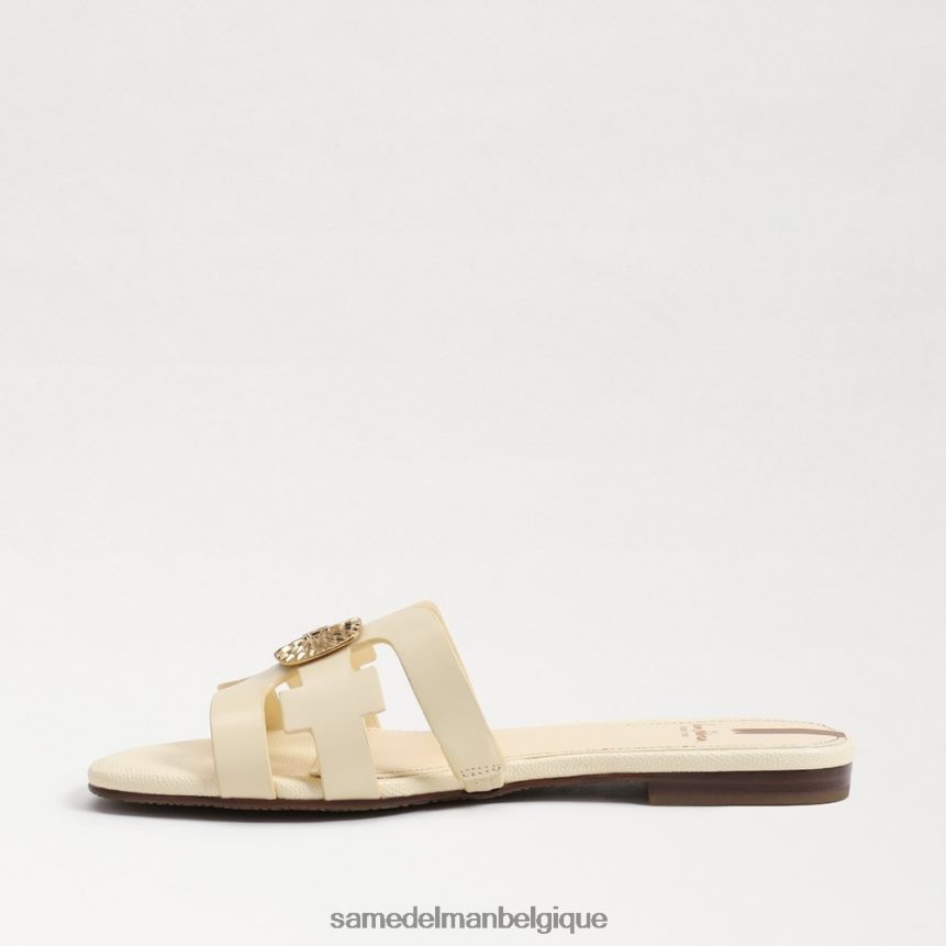 sandale à enfiler bay radiant Sam Edelman femmes blé blanchi JZ0XZ0579 chaussure