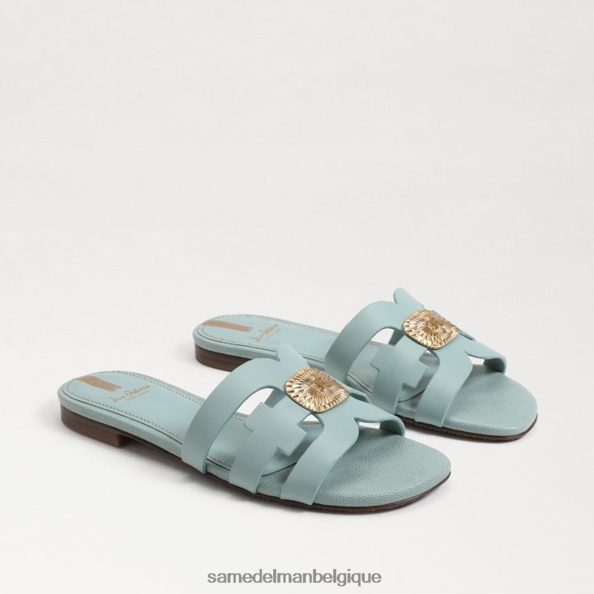 sandale à enfiler bay radiant Sam Edelman femmes marée bleue JZ0XZ0576 chaussure