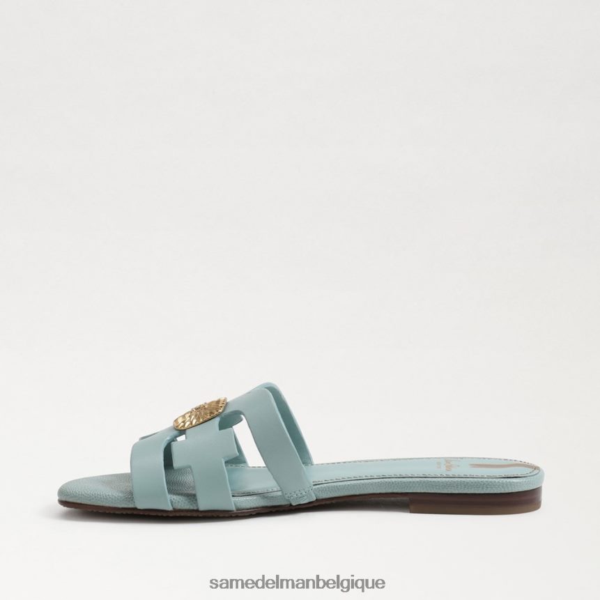 sandale à enfiler bay radiant Sam Edelman femmes marée bleue JZ0XZ0576 chaussure