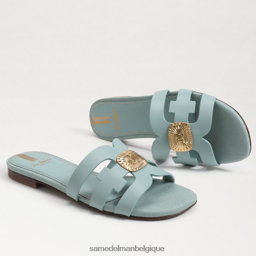 sandale à enfiler bay radiant Sam Edelman femmes marée bleue JZ0XZ0576 chaussure