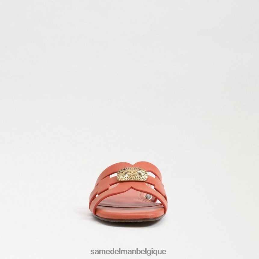 sandale à enfiler bay radiant Sam Edelman femmes rose terre cuite JZ0XZ0577 chaussure