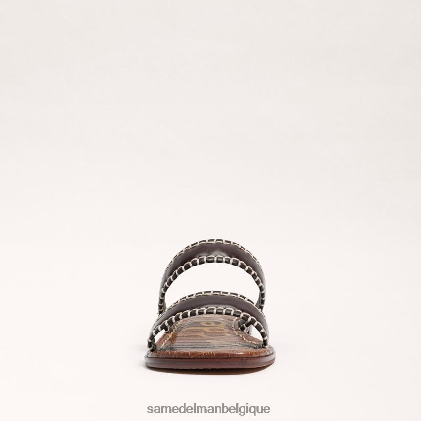 sandale à enfiler ginna Sam Edelman femmes marron foncé JZ0XZ0263 chaussure