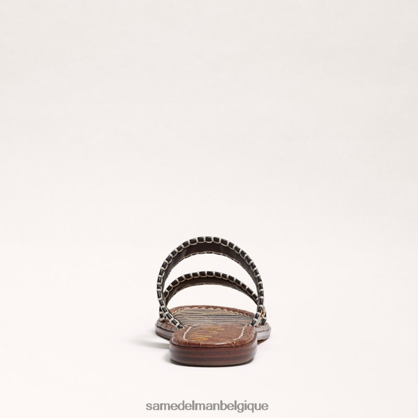 sandale à enfiler ginna Sam Edelman femmes marron foncé JZ0XZ0263 chaussure