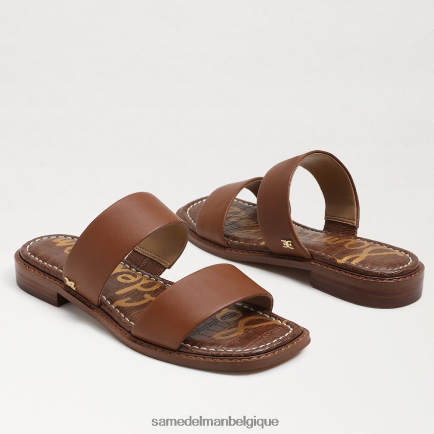 sandale à enfiler haydee Sam Edelman femmes cuir de selle JZ0XZ0571 chaussure