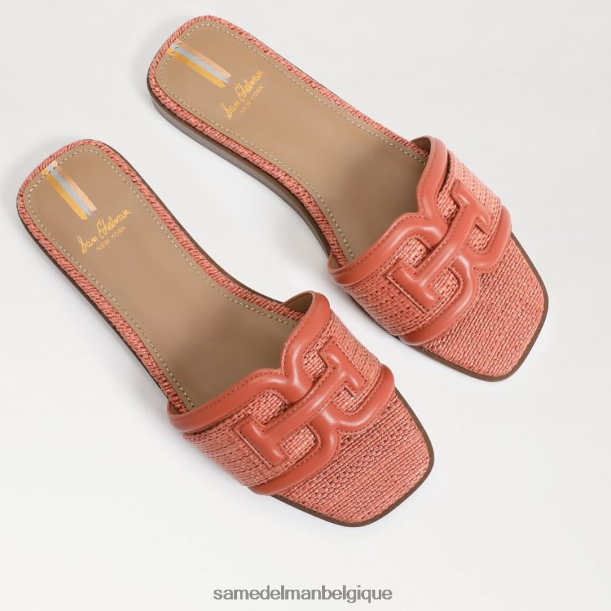 sandale à enfiler irina Sam Edelman femmes rose terre cuite/rose stuc JZ0XZ04 chaussure