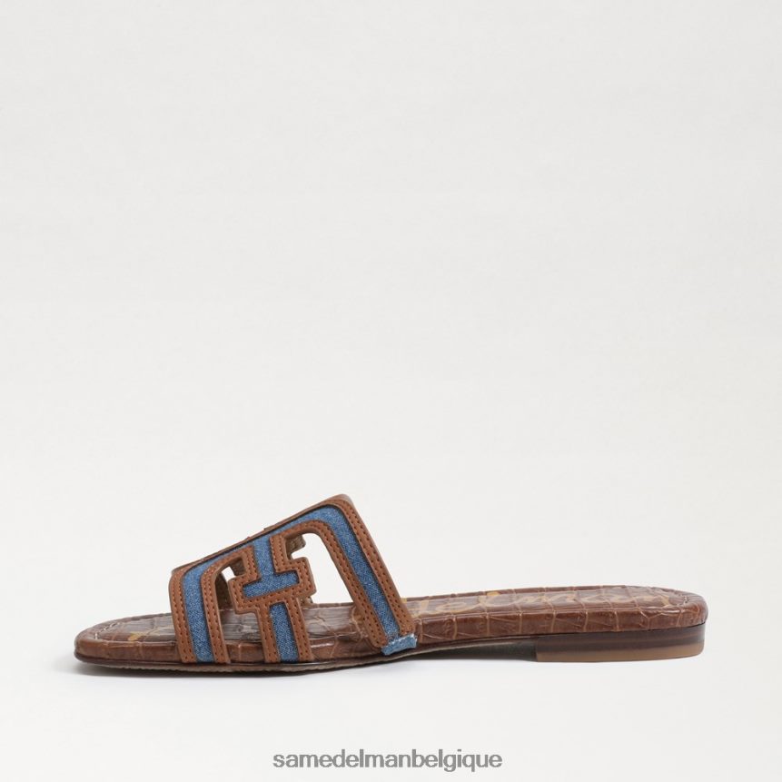 sandale à enfiler multicolore bay Sam Edelman femmes indigo lavé JZ0XZ0590 chaussure