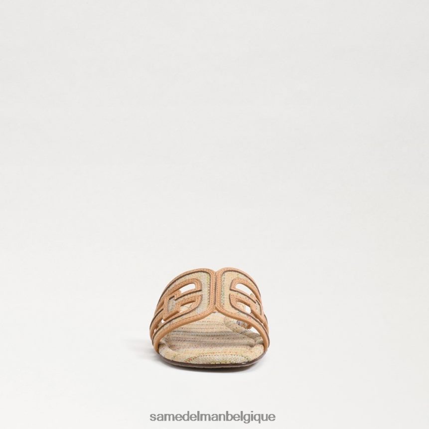 sandale à enfiler multicolore bay Sam Edelman femmes raphia multi naturel JZ0XZ0591 chaussure