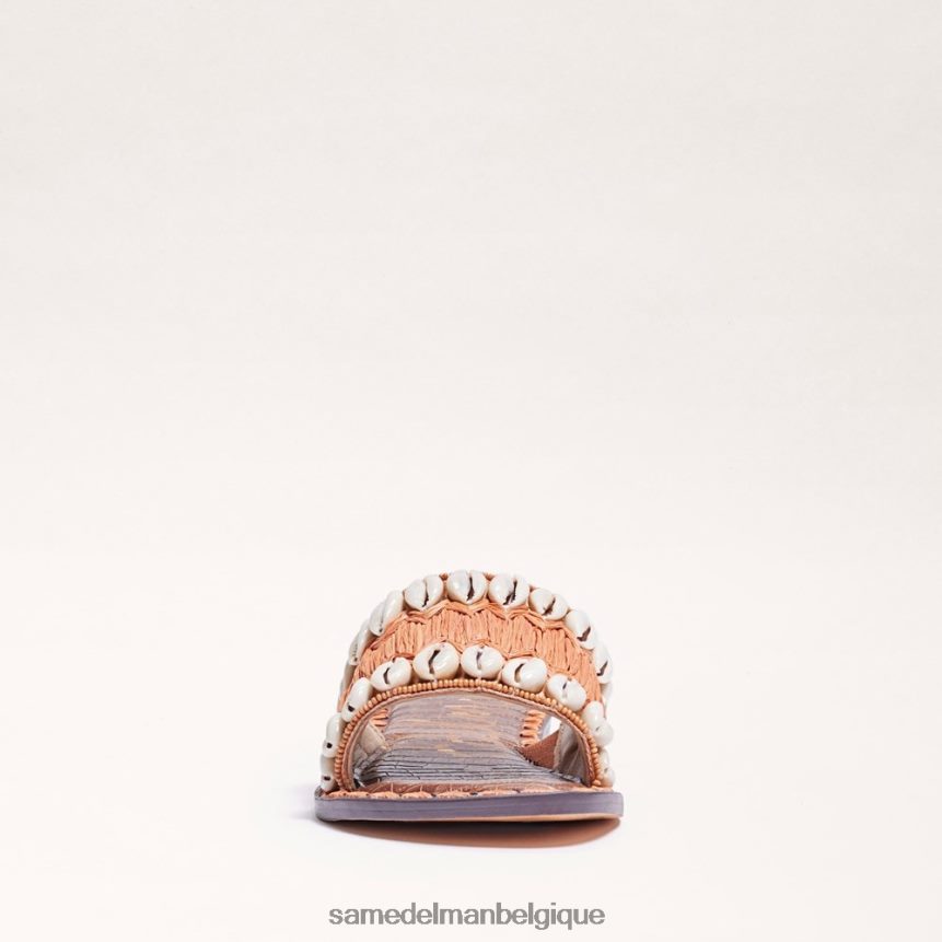 sandale à enfiler à perles Gale Sam Edelman femmes cognac multi JZ0XZ0454 chaussure