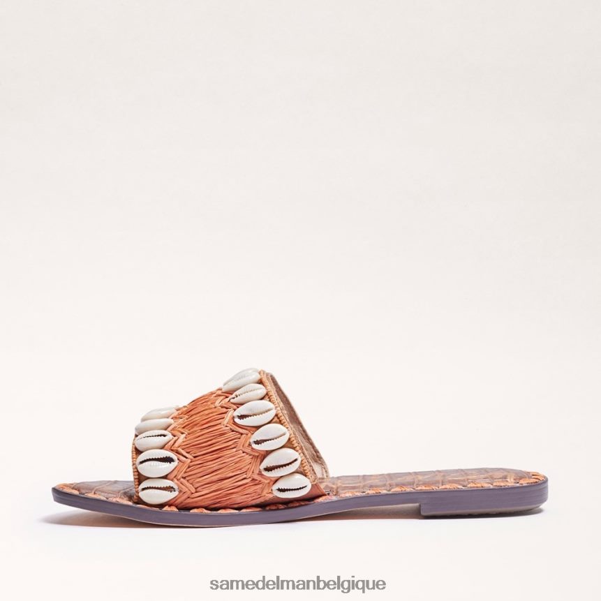 sandale à enfiler à perles Gale Sam Edelman femmes cognac multi JZ0XZ0454 chaussure