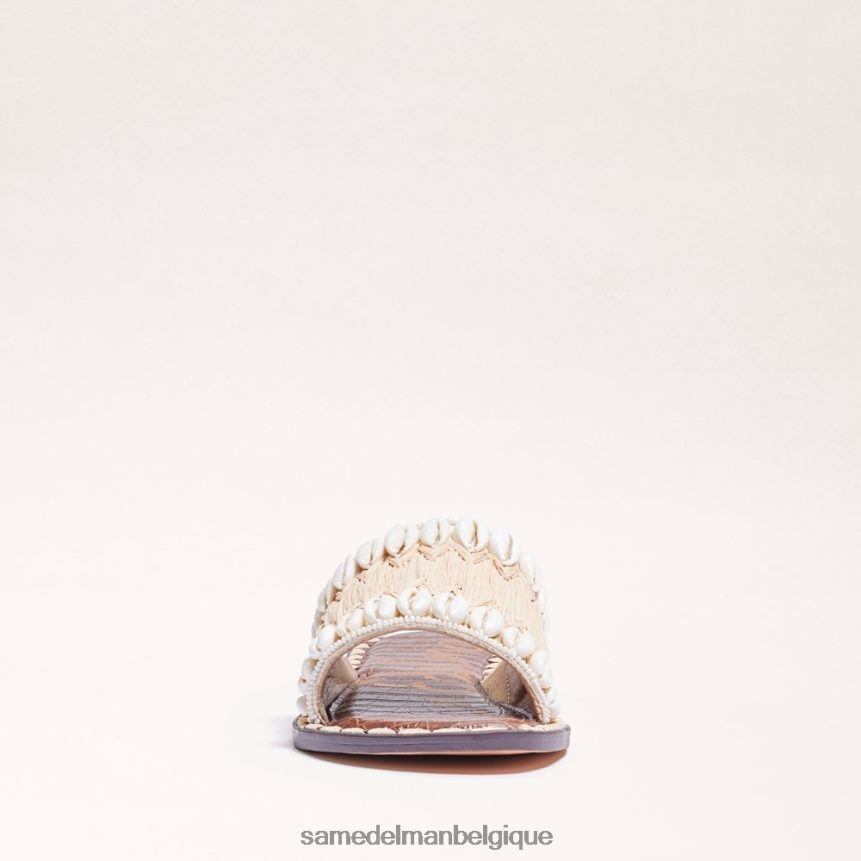 sandale à enfiler à perles Gale Sam Edelman femmes ivoire naturel JZ0XZ0455 chaussure