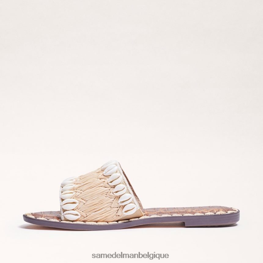 sandale à enfiler à perles Gale Sam Edelman femmes ivoire naturel JZ0XZ0455 chaussure