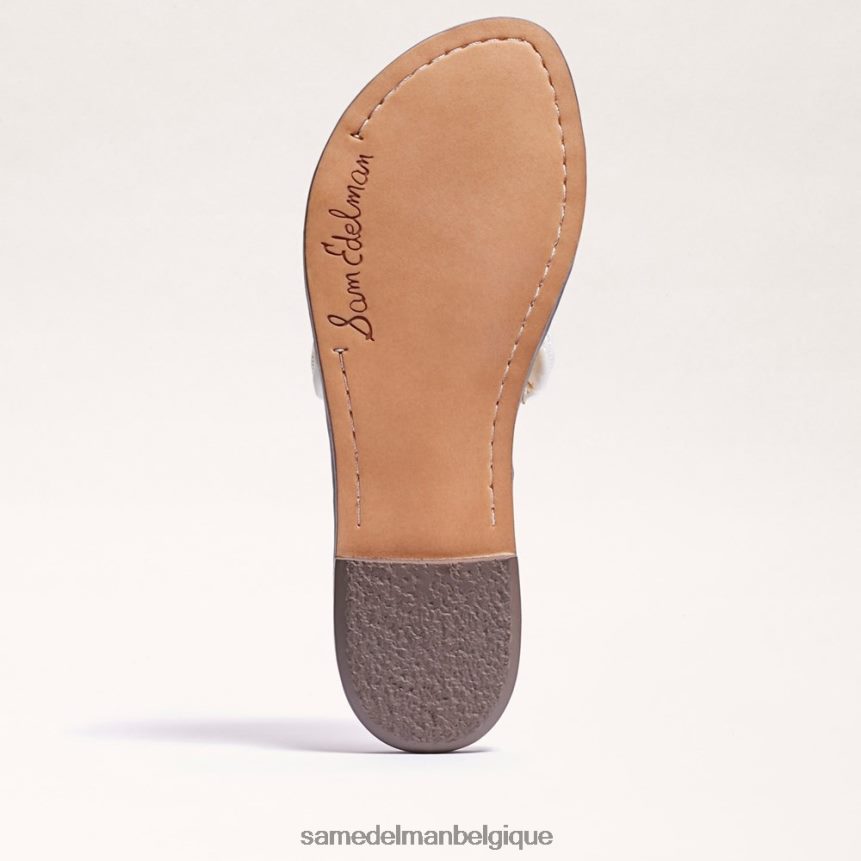 sandale à enfiler à perles Gale Sam Edelman femmes ivoire naturel JZ0XZ0455 chaussure