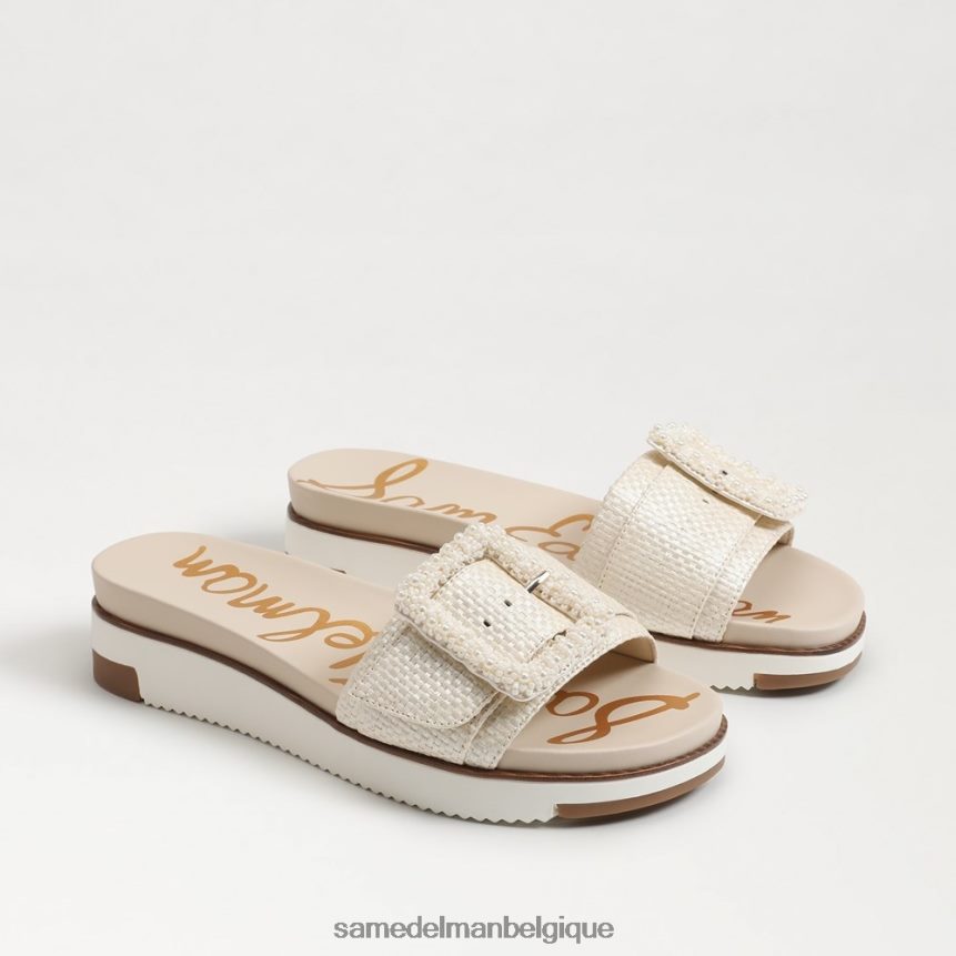 sandale à enfiler à perles ariane Sam Edelman femmes platine JZ0XZ0701 chaussure