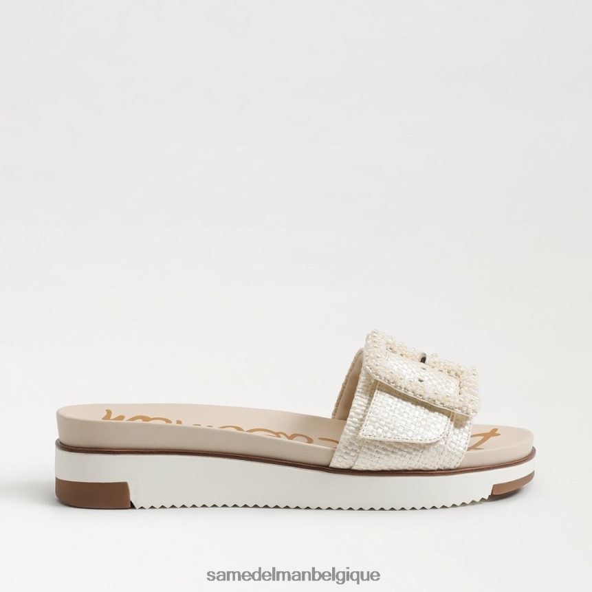 sandale à enfiler à perles ariane Sam Edelman femmes platine JZ0XZ0701 chaussure