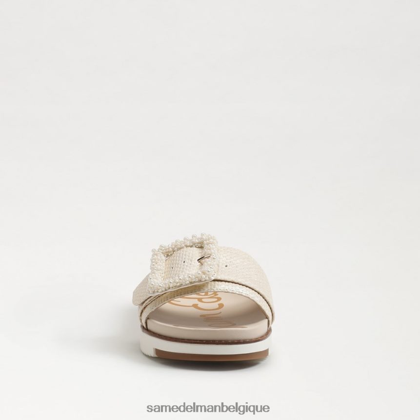 sandale à enfiler à perles ariane Sam Edelman femmes platine JZ0XZ0701 chaussure