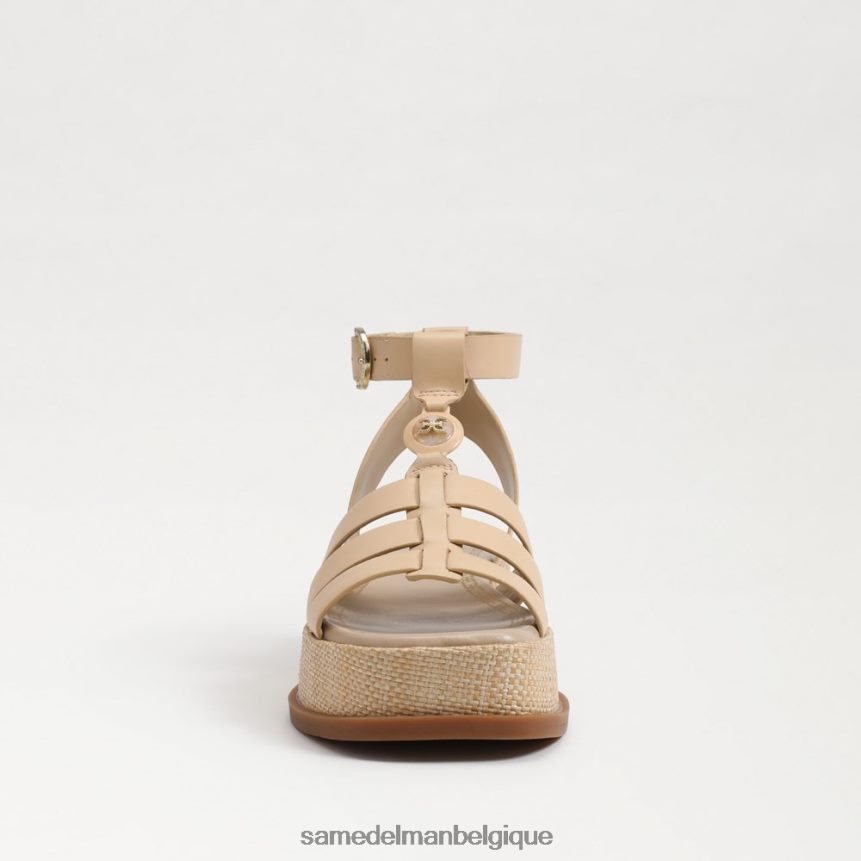 sandale gladiateur plateforme naima Sam Edelman femmes blé blanchi JZ0XZ0944 chaussure