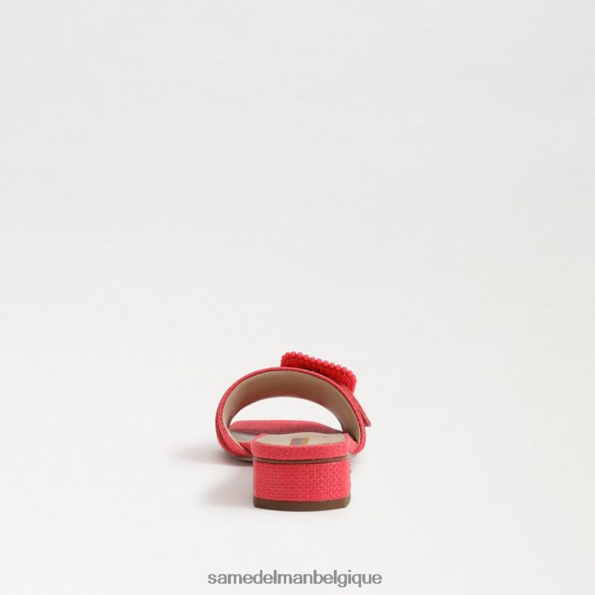 sandale à perles diacon Sam Edelman femmes baros rose JZ0XZ0196 chaussure