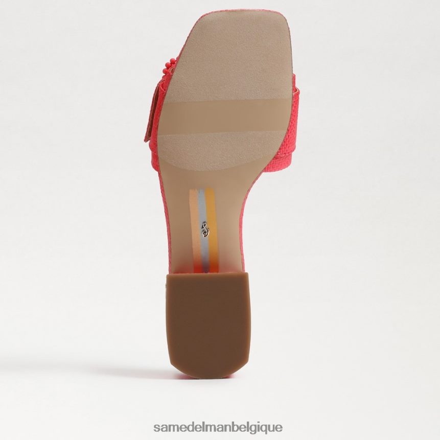 sandale à perles diacon Sam Edelman femmes baros rose JZ0XZ0196 chaussure