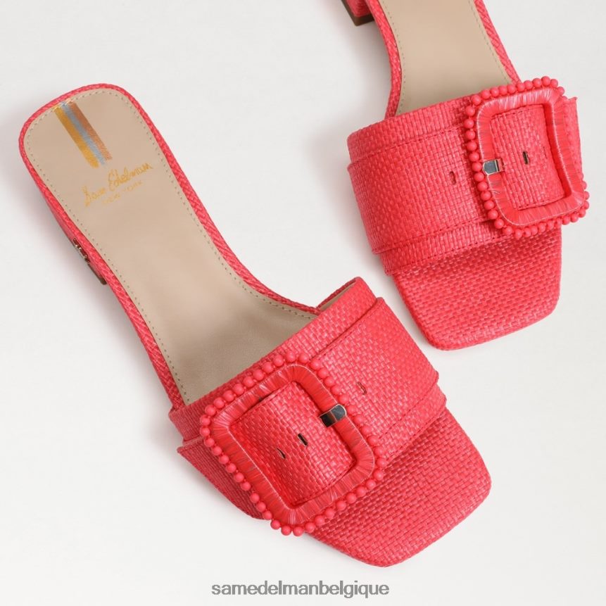 sandale à perles diacon Sam Edelman femmes baros rose JZ0XZ0196 chaussure