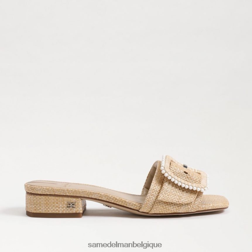 sandale à perles diacon Sam Edelman femmes hêtre blanchi JZ0XZ0194 chaussure