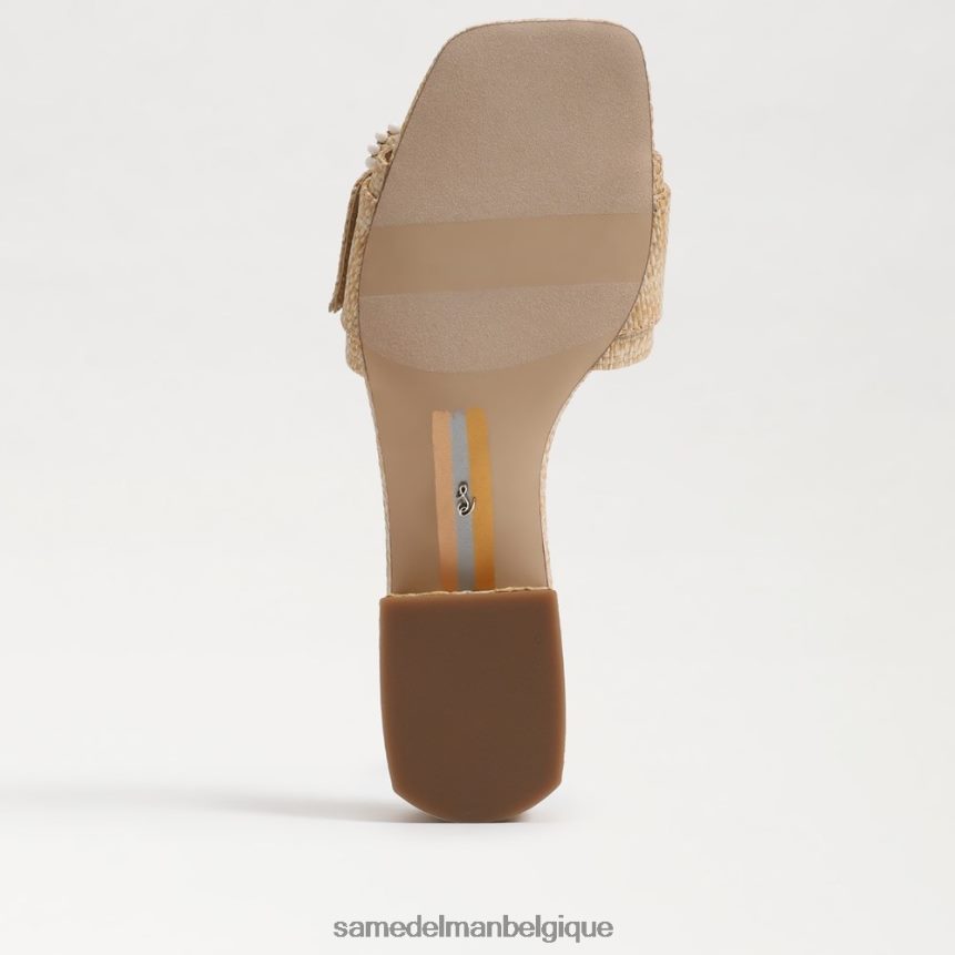 sandale à perles diacon Sam Edelman femmes hêtre blanchi JZ0XZ0194 chaussure