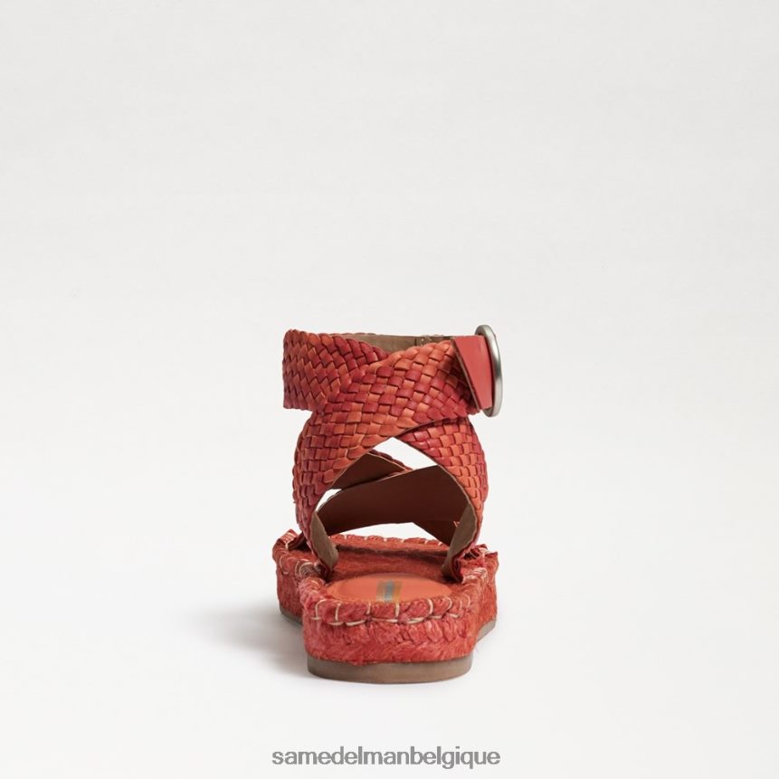 sandale plateforme dakota Sam Edelman femmes coquelicot brillant JZ0XZ0580 chaussure