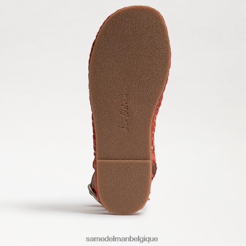 sandale plateforme dakota Sam Edelman femmes coquelicot brillant JZ0XZ0580 chaussure