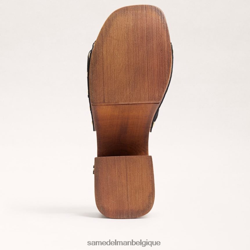 sandale à plateforme marcia Sam Edelman femmes Suède noir JZ0XZ060 chaussure