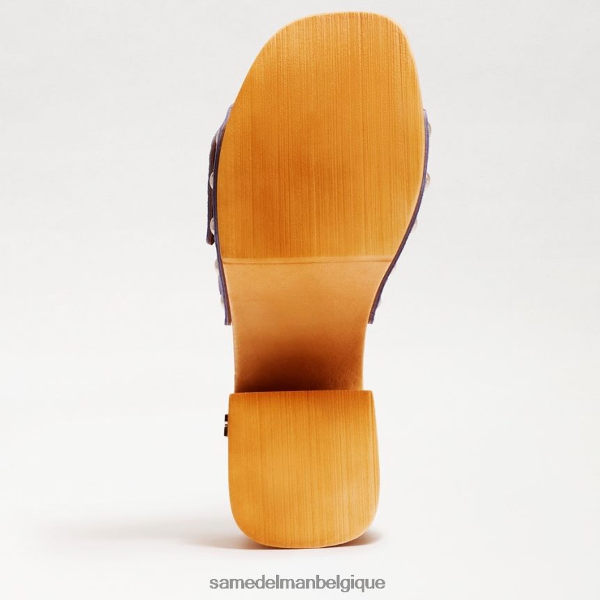 sandale à plateforme marcia Sam Edelman femmes bleu JZ0XZ062 chaussure