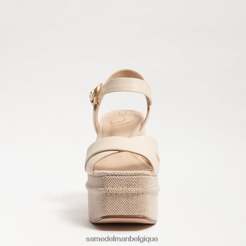 sandale plateforme trianna Sam Edelman femmes ivoire moderne JZ0XZ0533 chaussure