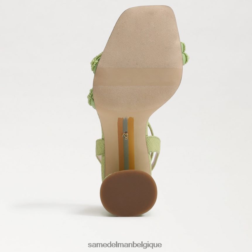 sandale à talon bloc avec perles kia Sam Edelman femmes perle d'été JZ0XZ0490 chaussure