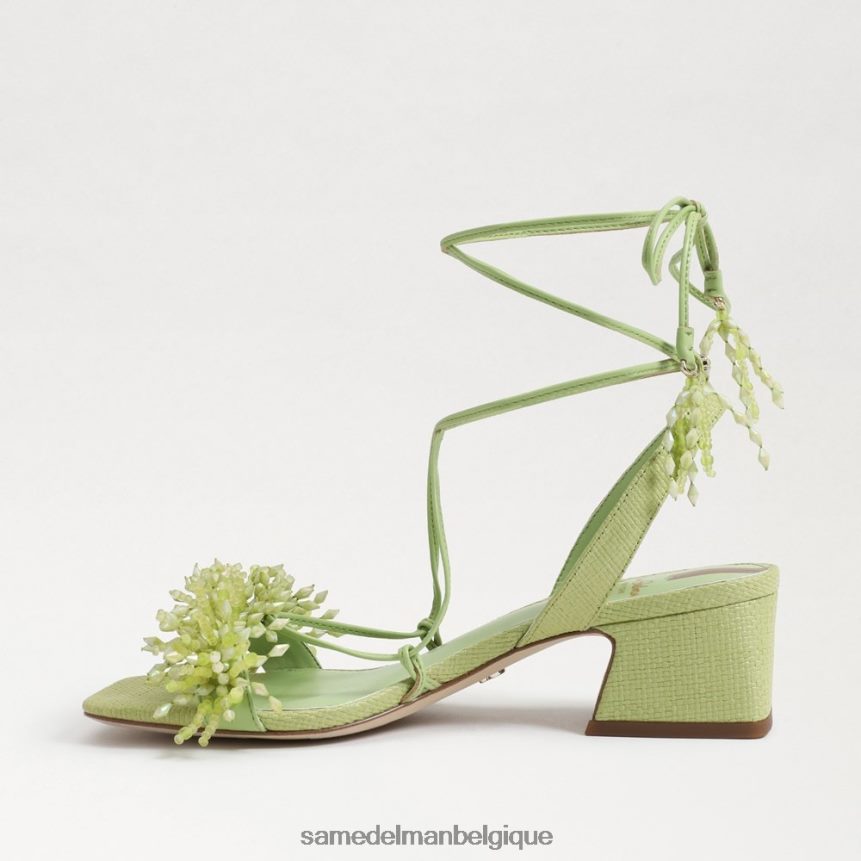 sandale à talon bloc et perles walda Sam Edelman femmes poire d'été JZ0XZ063 chaussure