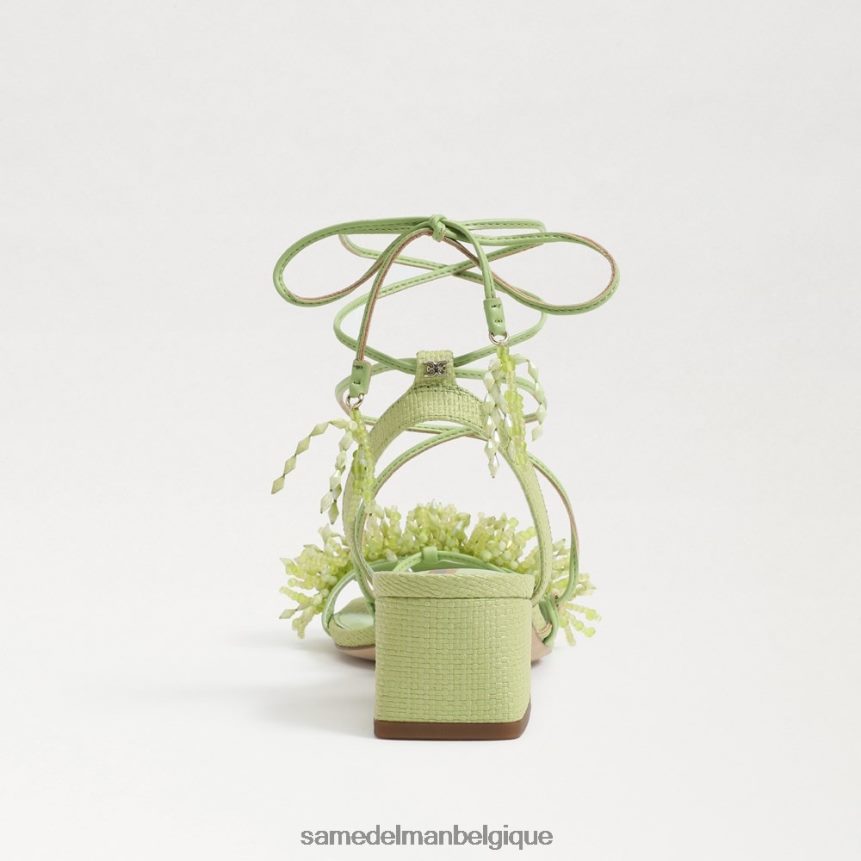 sandale à talon bloc et perles walda Sam Edelman femmes poire d'été JZ0XZ063 chaussure