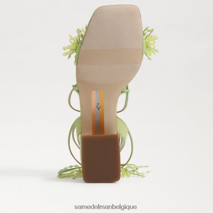 sandale à talon bloc et perles walda Sam Edelman femmes poire d'été JZ0XZ063 chaussure