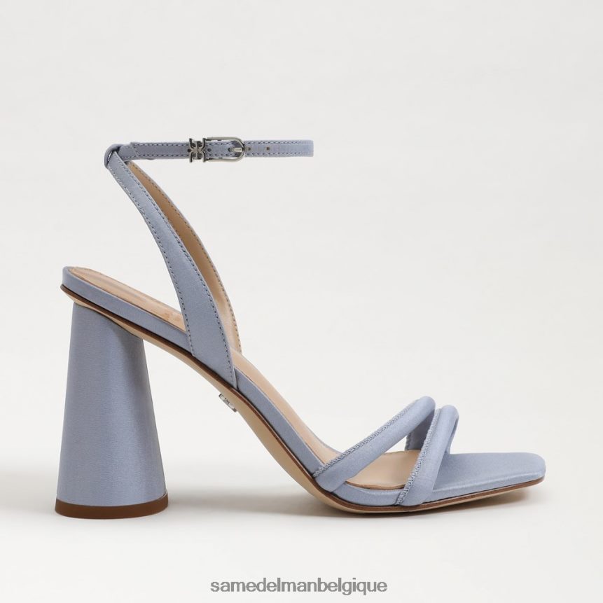 sandale à talon bloc kia Sam Edelman femmes bleu d'Oslo JZ0XZ0111 chaussure