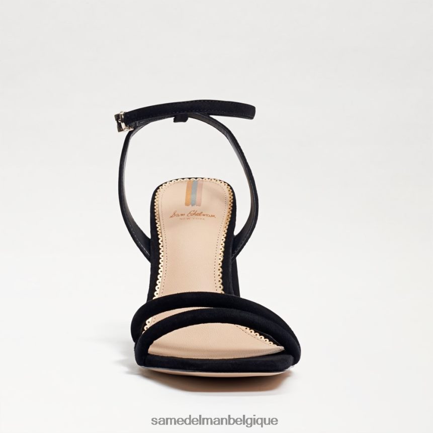 sandale à talon bloc kia Sam Edelman femmes noir JZ0XZ0117 chaussure