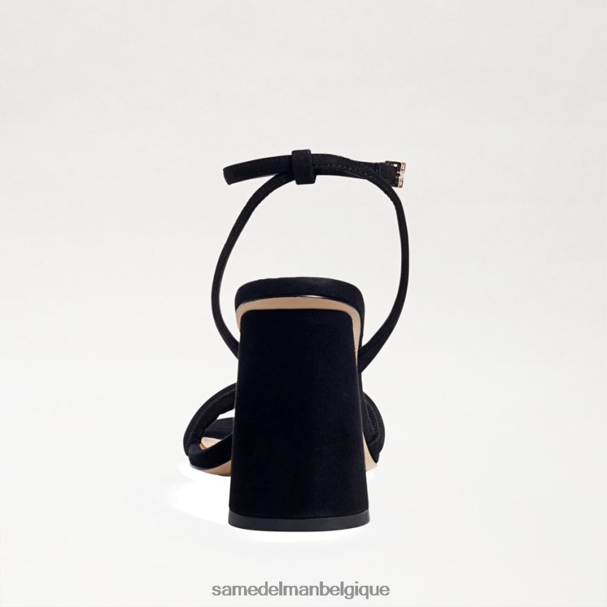 sandale à talon bloc kia Sam Edelman femmes noir JZ0XZ0117 chaussure