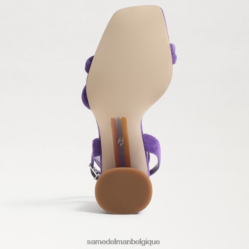 sandale à talon bloc kia Sam Edelman femmes orchidée royale JZ0XZ0119 chaussure