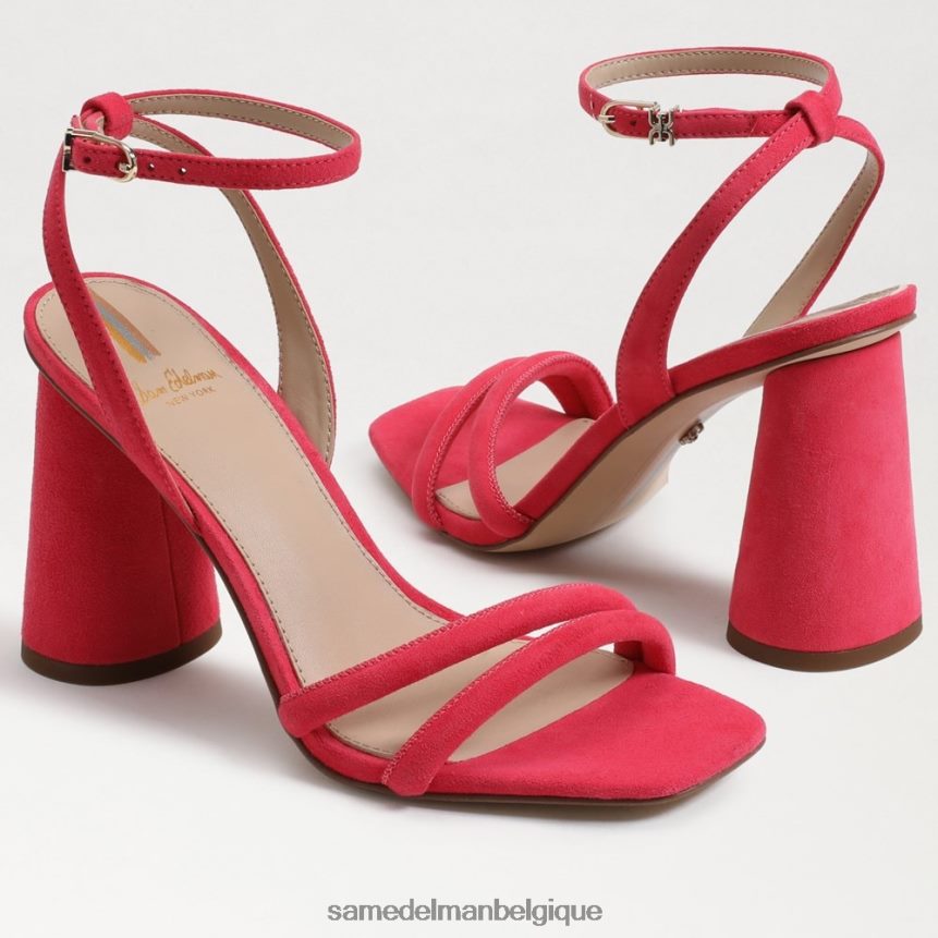 sandale à talon bloc kia Sam Edelman femmes ultra fuchsia JZ0XZ0122 chaussure