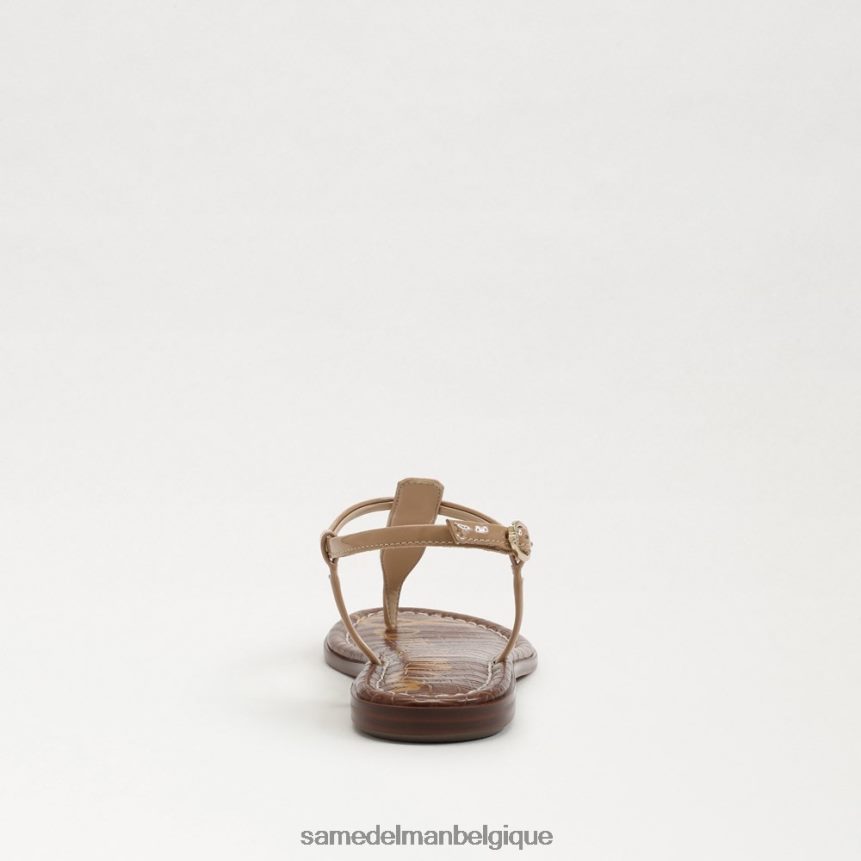 sandale tong gigi Sam Edelman femmes amande JZ0XZ0233 chaussure