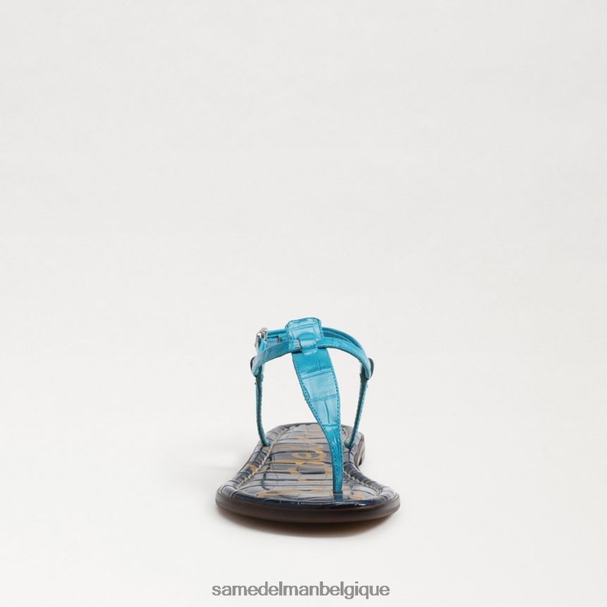 sandale tong gigi Sam Edelman femmes bleu milos JZ0XZ0226 chaussure