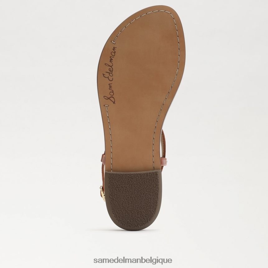 sandale tong gigi Sam Edelman femmes brun kona JZ0XZ0229 chaussure