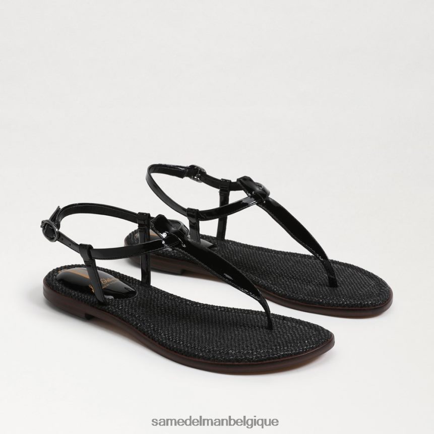 sandale tong gigi Sam Edelman femmes noir JZ0XZ0234 chaussure