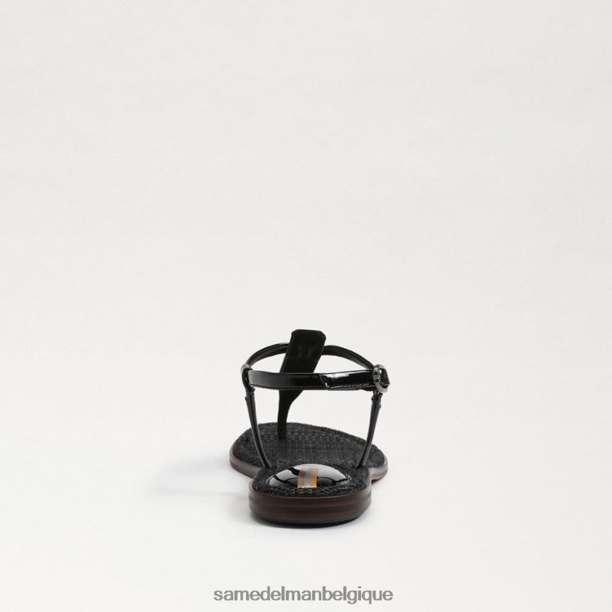 sandale tong gigi Sam Edelman femmes noir JZ0XZ0234 chaussure