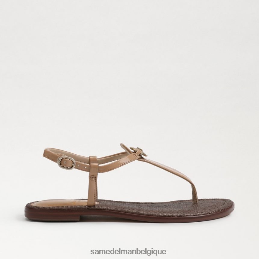 sandale tong gigi chevalière Sam Edelman femmes amande JZ0XZ0562 chaussure